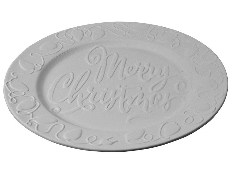 Christmas Lights Platter