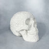 Floral Embosssed Skull