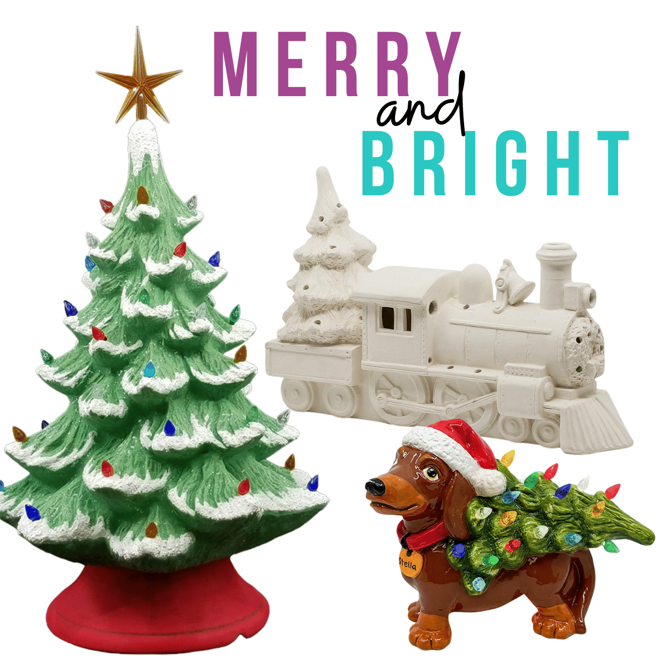 Merry & Bright: Tree Painting Party