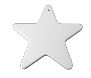 Flat Big Star Ornament