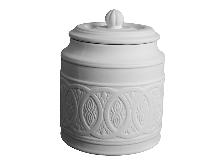 Medium Ornate Canister