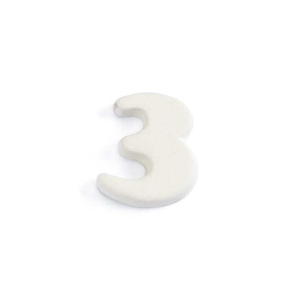 1 inch Number Bisquie