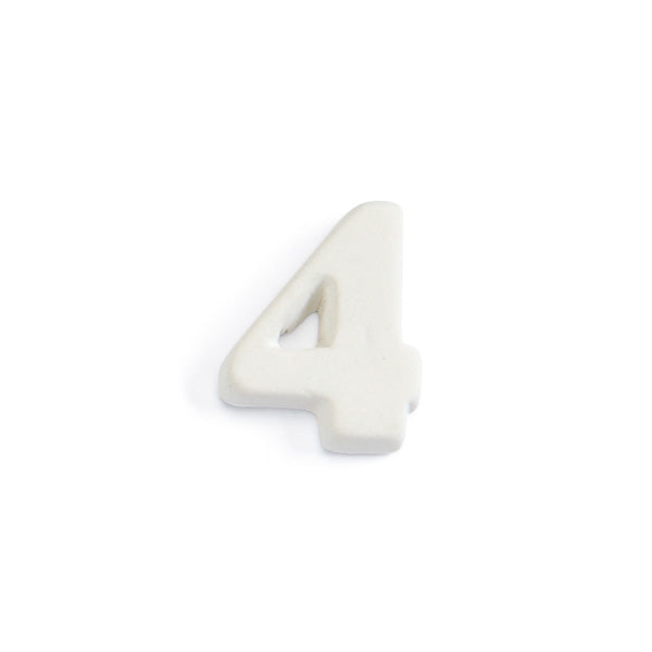 1 inch Number Bisquie