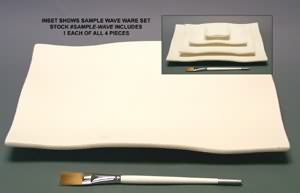 Wavy Dishware Platter