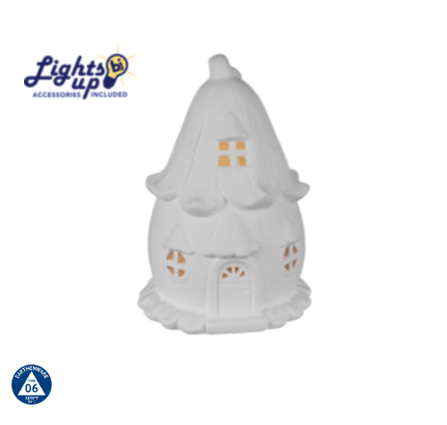 Lighted Blossom Fairy Cottage