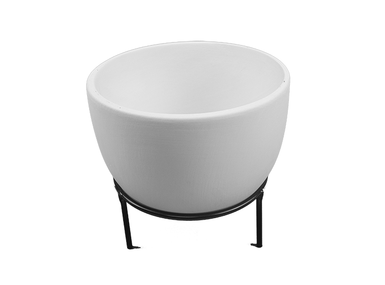 Lg Oval Planter with Stand