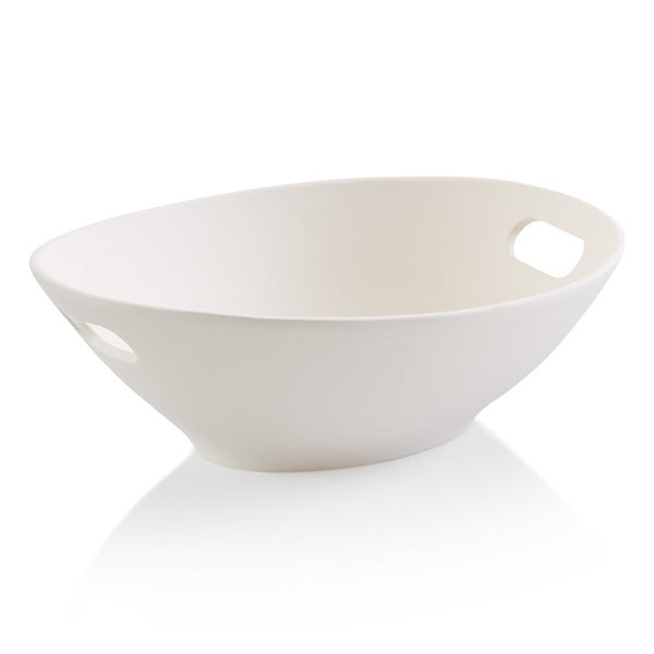 Oval Bowl With Handles